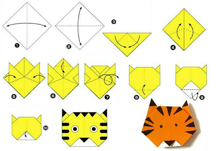 поделки на год тигра своими руками 
