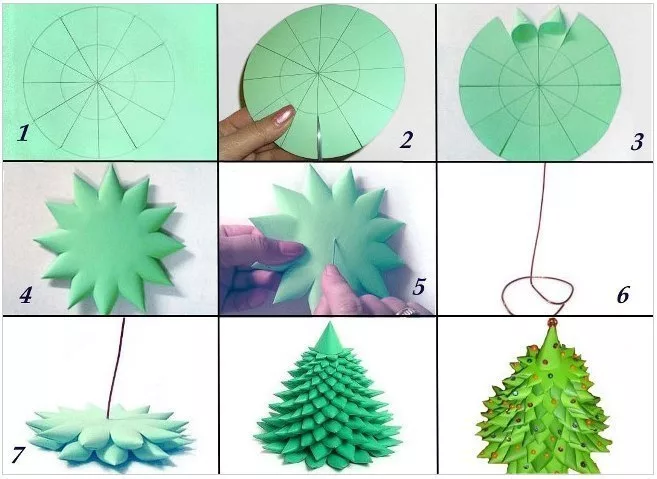 новогодняя елка своими руками